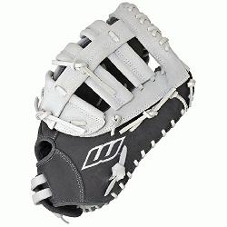 berty Advanced First Base Mitt Fastpitch Softball Glove 13 inch LAFBGW Right Hand Throw  Worth